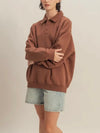Polo Perfection Sweatshirt in Chestnut