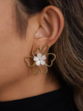 Roseline Petal Earrings