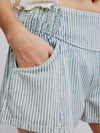 Luna Railroad Short in Horizon Stripe