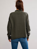 WTF Torres Roll Neck in Army