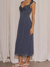 Deep Blue Sea Maxi Dress in Navy