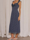 Deep Blue Sea Maxi Dress in Navy