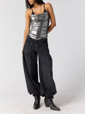 Midnight Luster Cami in Grey