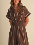 So Jealous Jumpsuit in Brown