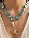 Treasure Trove Necklace in Turquoise