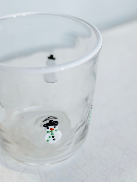 It's Iconic Glass in Snowman