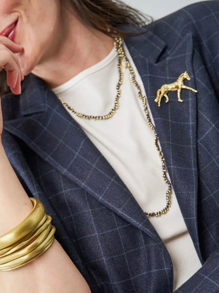 Calliope Horse Brooch