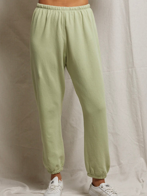 Johnny French Terry Sweatpants in Pistachio