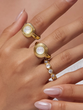 Lenna Bezel CZ Ring