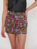 All Night Skort in Studio Sequins