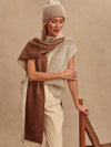 Lauren Plated Knit Tank in Cocoa Dust