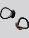 Black & Tort Cloud Cuffs Small