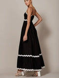 All About The Trim Maxi in Black