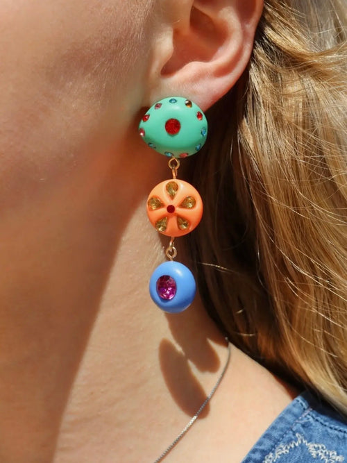 Malia Colorful Drop Earrings