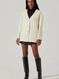 Maidy Coat in Cream