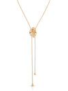Molten Shine Bolo Necklace