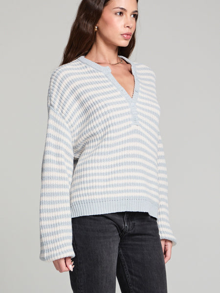 Leilani Sweater in Sky Stripe