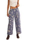 Seaside Pull-On Pant in Indigo Rodeo Combo