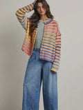 Pocket Full of Sunshine Cardigan in Rainbow