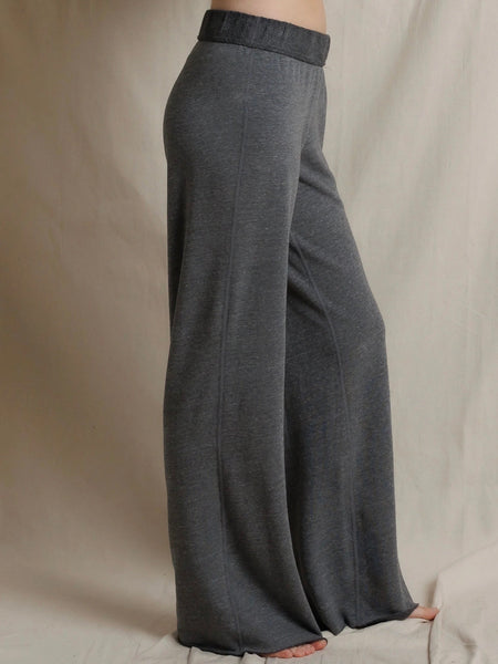 Marley Fleece Pants in Dark Heather Grey