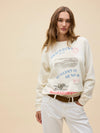The Beach Boys Wouldn't It Be Nice Vintage Raglan Sweatshirt in Stone Vintage