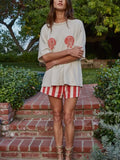 Shake Your Seashells Tee in Cream