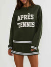 Devyn Oversized Sweatshirt in Shaded Spruce
