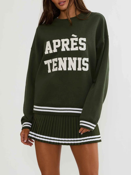 Devyn Oversized Sweatshirt in Shaded Spruce