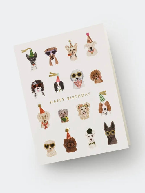 Party Pups Birthday Card