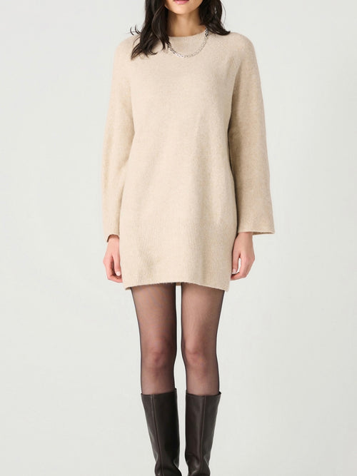 Sweater Is Better Oversized Knit in Light Oat