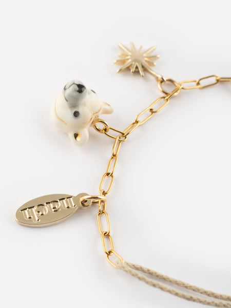 Polar Bear Head Bracelet