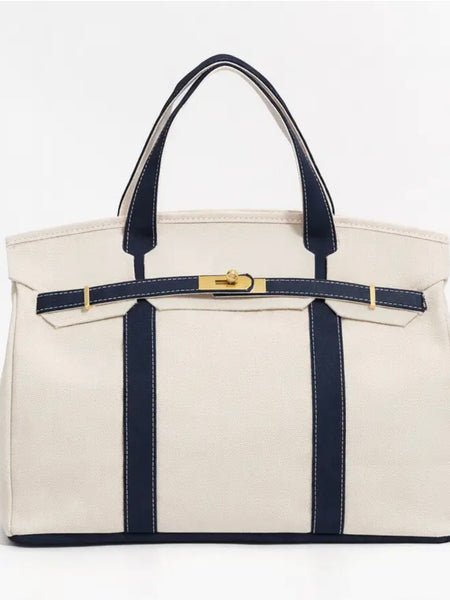 Boatkin Canvas Boat Bag in Navy
