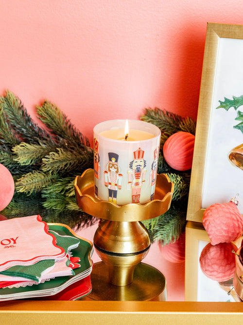 Sweet Grace Holiday Nutcracker Candle