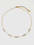 Burnisse CZ Chain Necklace