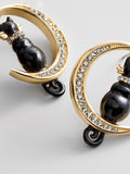 Night Prowl Cat Earrings