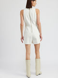 Anika Romper in Ivory