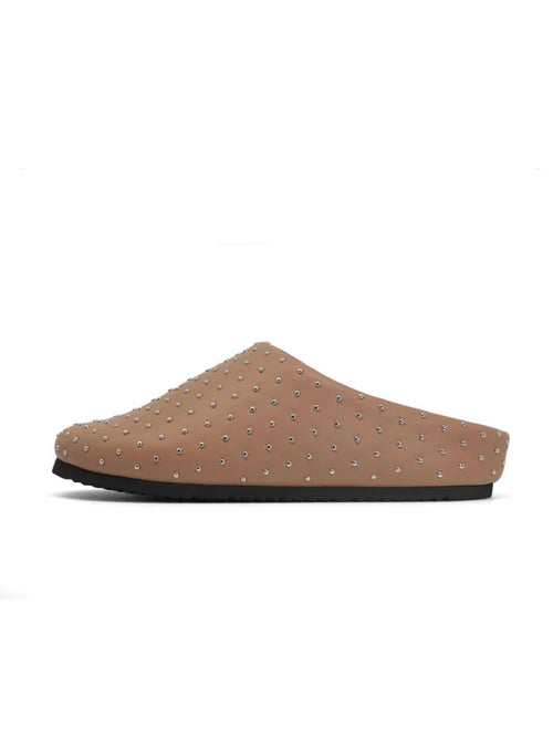 Studdy Clog in Nude