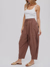 Have A Seat Harem Pants in Mocha