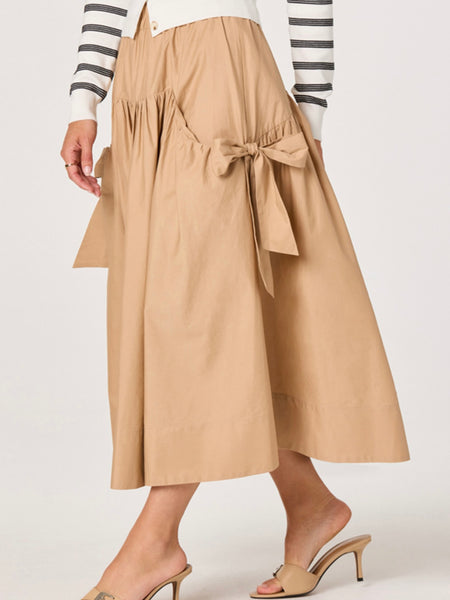 Lylah Skirt in Khaki