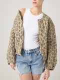 Spot On Jacket in Brown Leopard