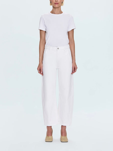 Recycled Plastic Puffy Cloud Clip in Rosewood