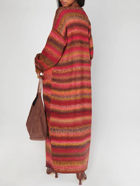 Edith Cardigan in Mood Ring Knit