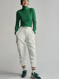 Samson Relaxed Fleece Pant in Egret