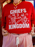 Dynamic Duo Sweatshirt in Red