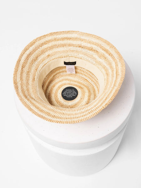 Isadora Bucket Hat in Stripe