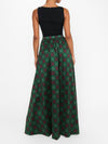 Monroe Maxi Skirt in Mistletoe Plaid