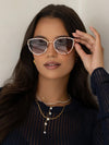 Luna Sunglasses in Rose Tortoise