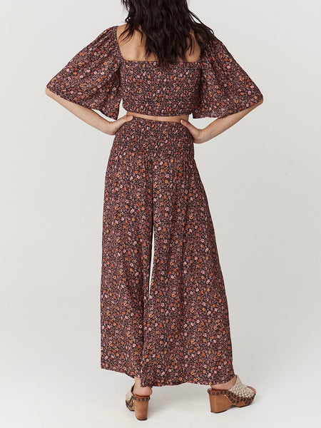 Love Jetty Wide Leg Pant in Balmy Nights