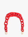 Shortie Strap in Bright Poppy Matte Gradual Link