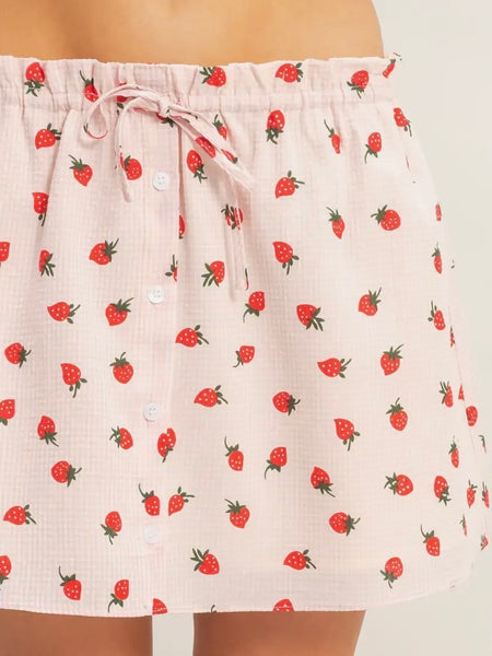 Gone Picking Mini in Pink Strawberry